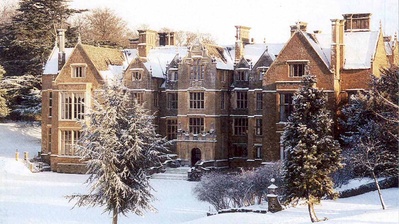 Abbey in the Snow