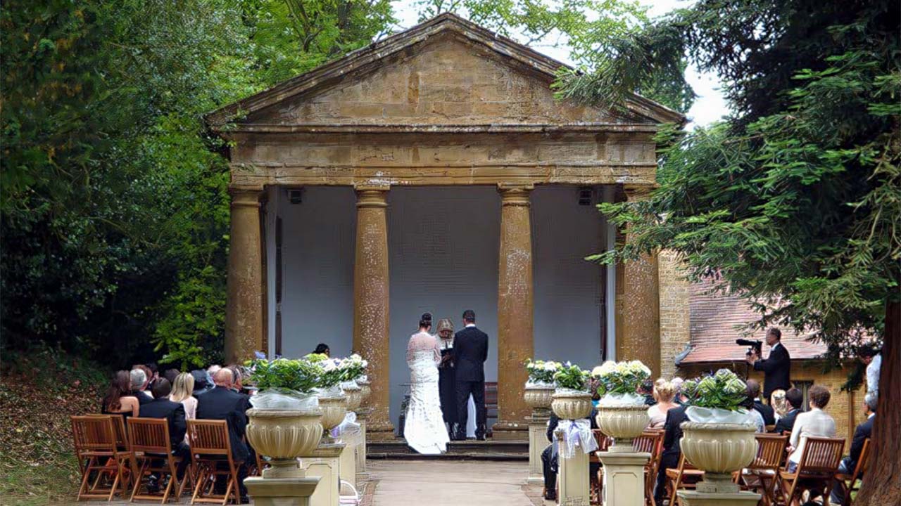 Doric Temple Wedding
