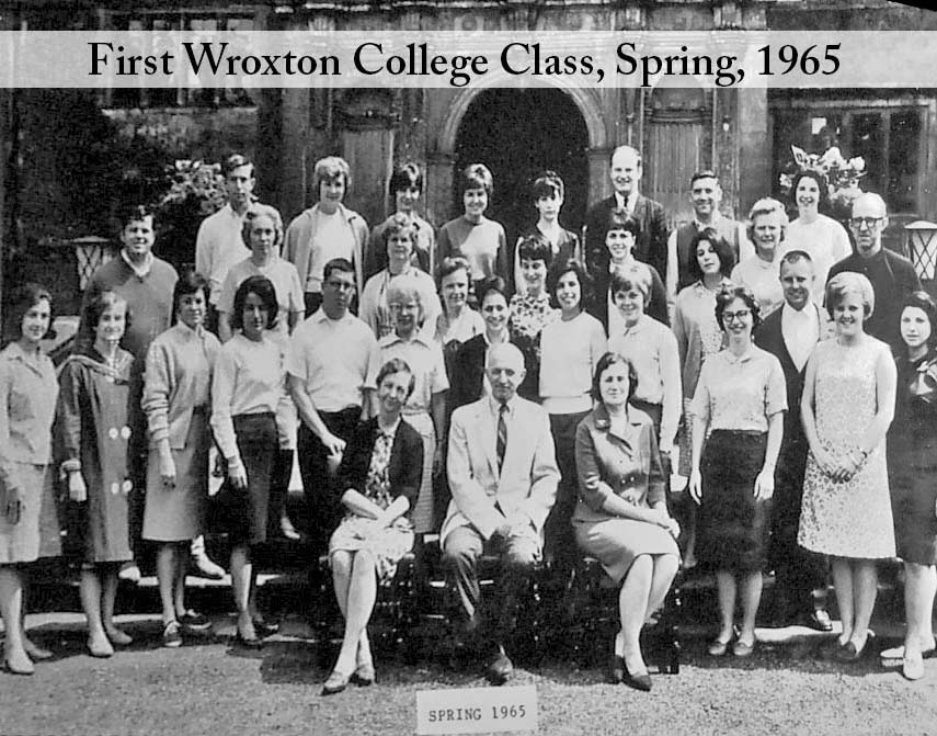 First Wroxton College Class